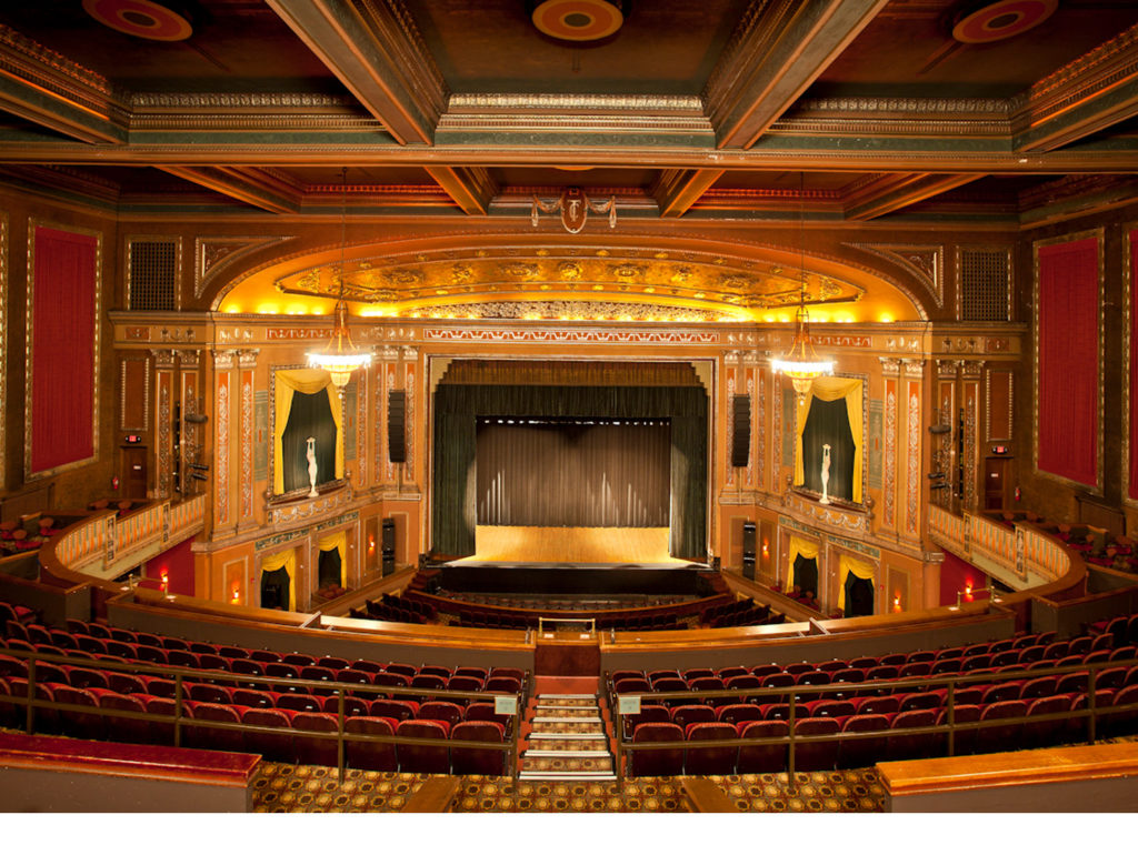 Ornate Capitol Theater stage